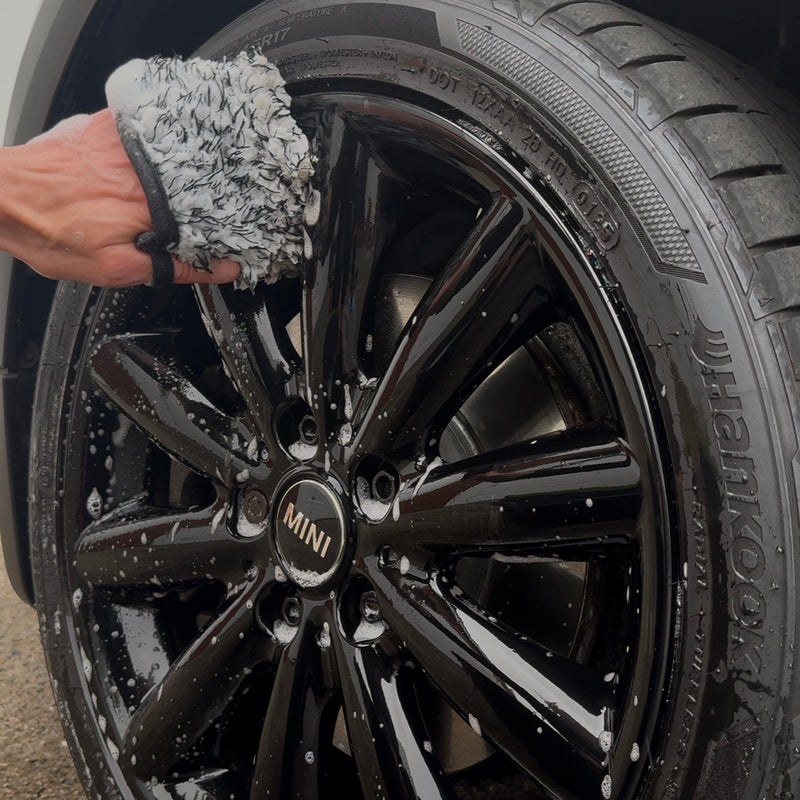 Wheel Microfibre Mitt